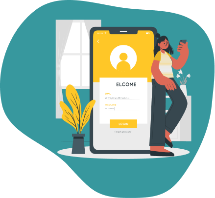 girl with login